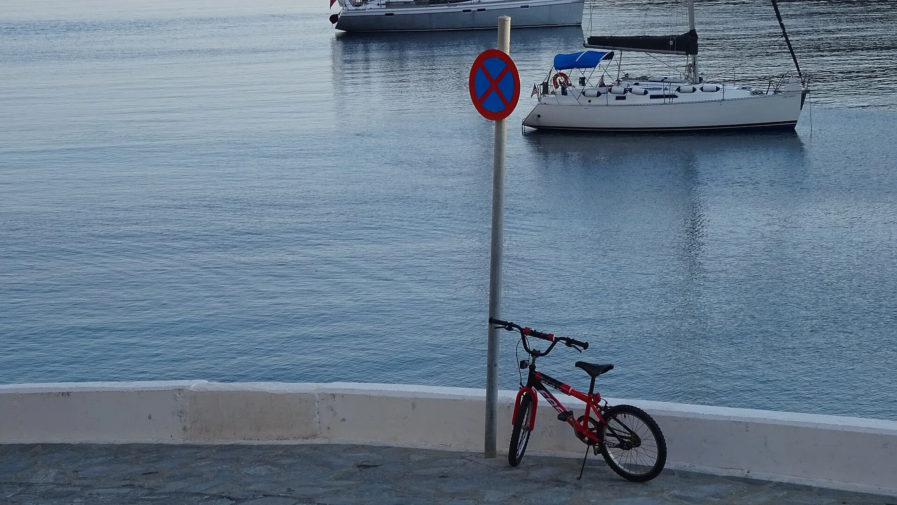 Travel view of Agathonisi, Greece