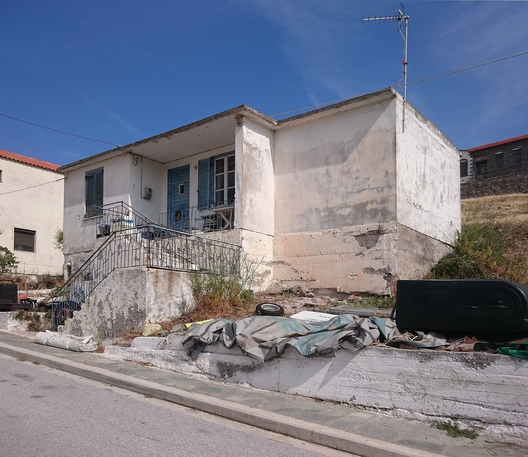 Travel view of Agios Efstratios, Greece