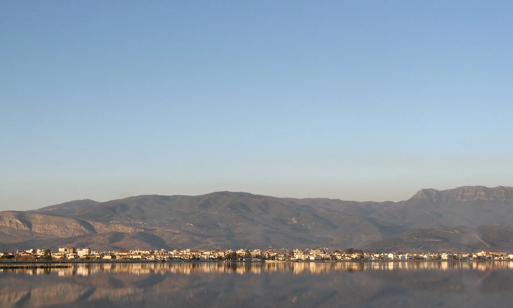 Travel view of Aitoliko, Greece