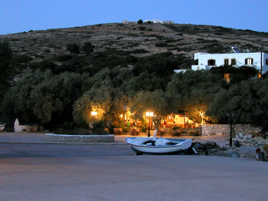 Travel view of Arki, Greece
