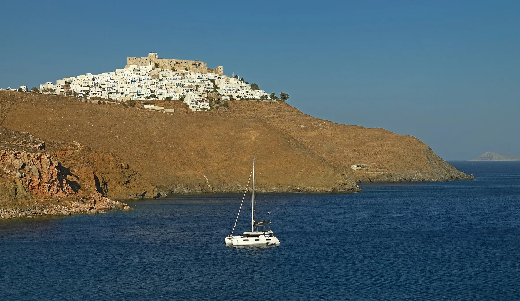Travel view of Astypalaia, Greece