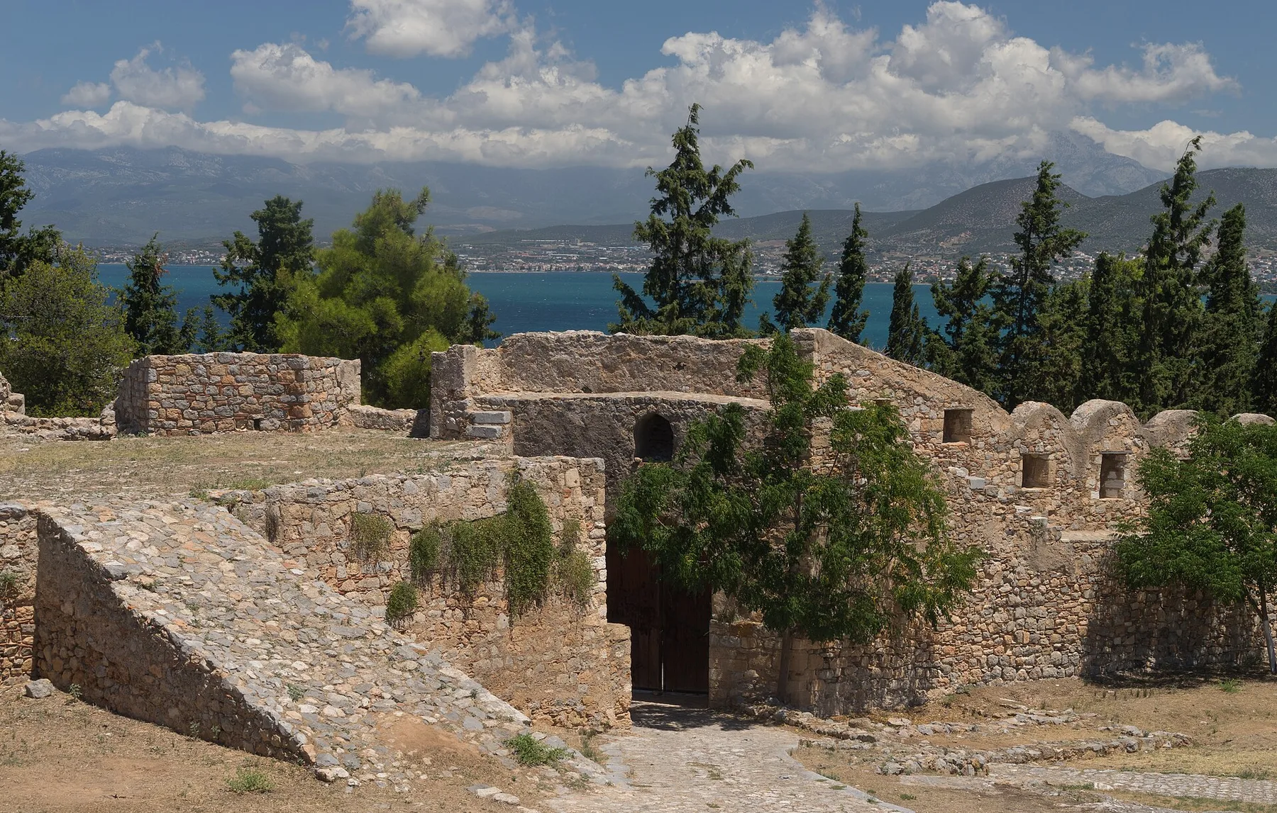 Travel view of Chalkida, Greece