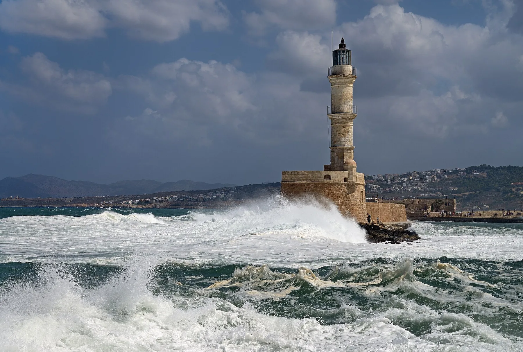 Travel view of Chania, Greece