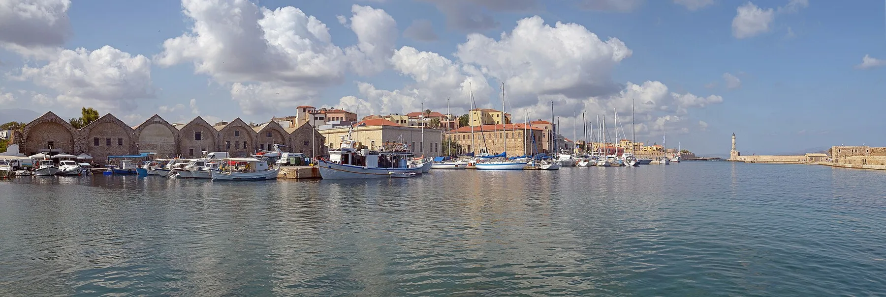 Travel view of Crete, Greece