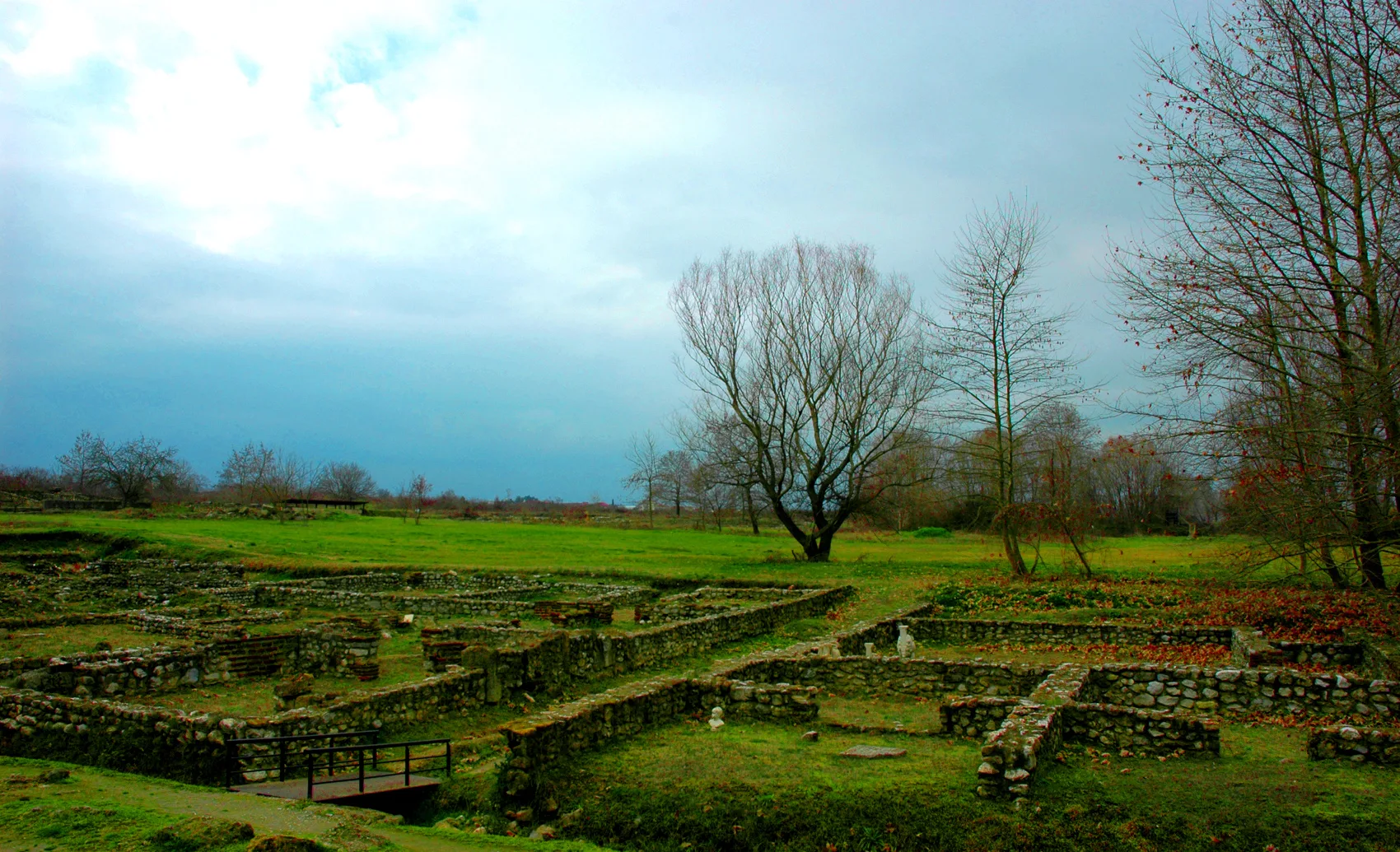 Travel view of Dion, Greece