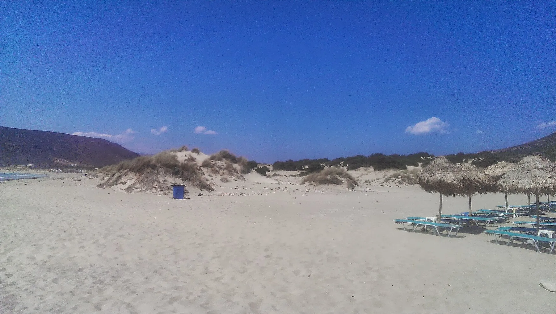 Travel view of Elafonisos, Greece