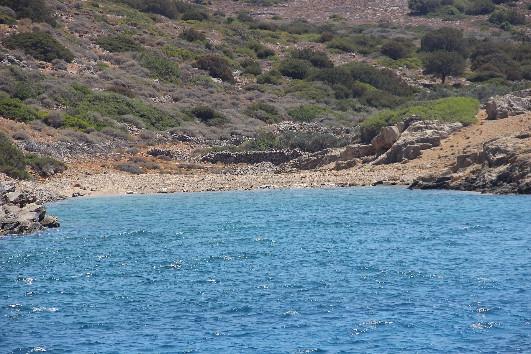 Travel view of Elounda, Greece