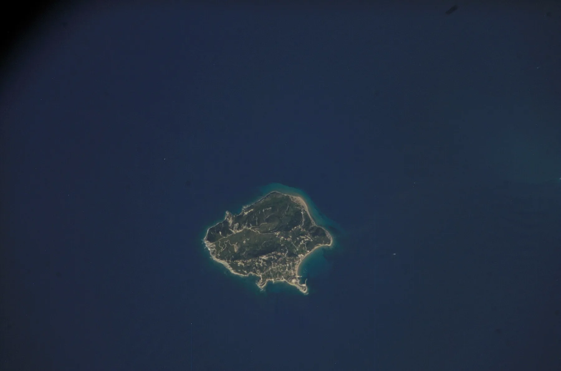 Travel view of Ereikoussa, Greece