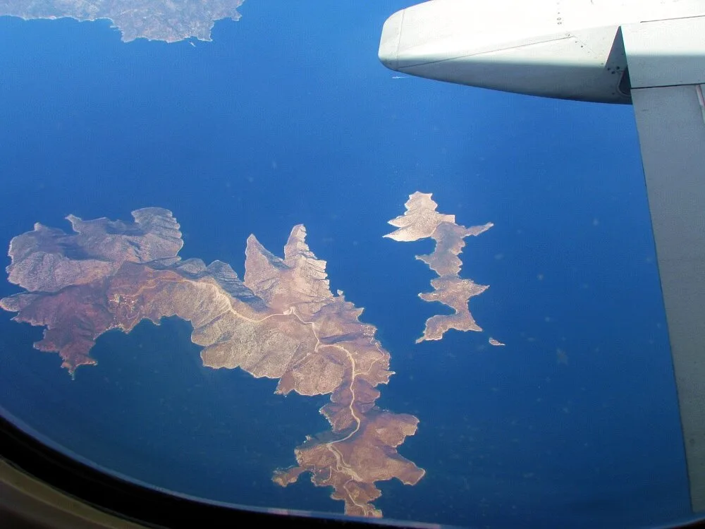Travel view of Fournoi, Greece