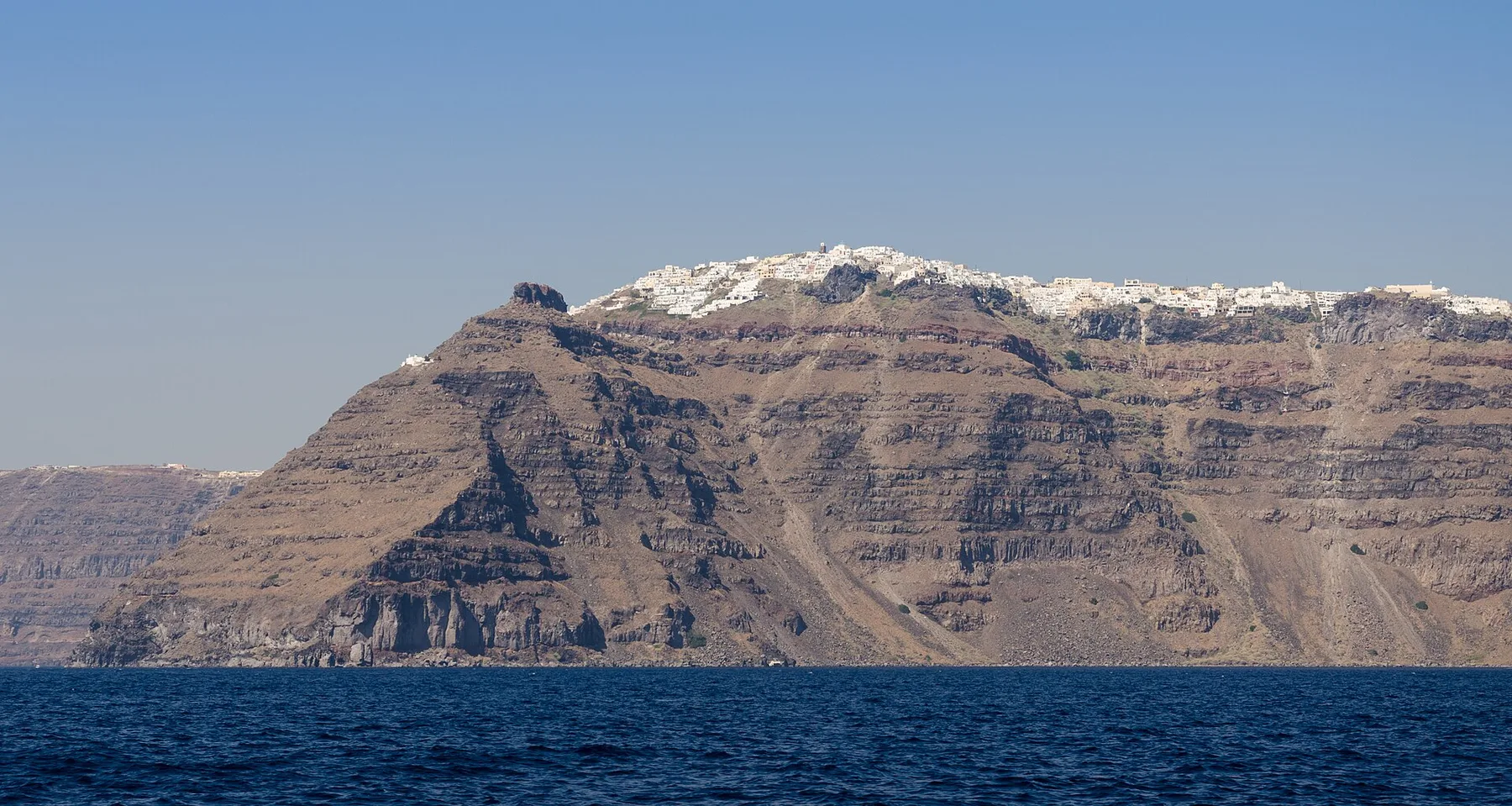 Travel view of Imerovigli, Greece