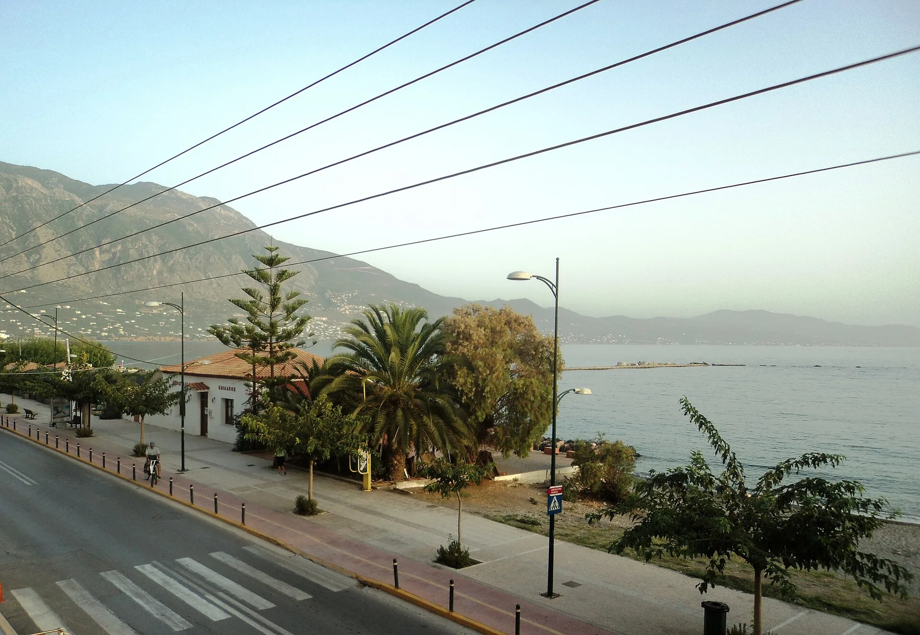 Travel view of Kalamata, Greece