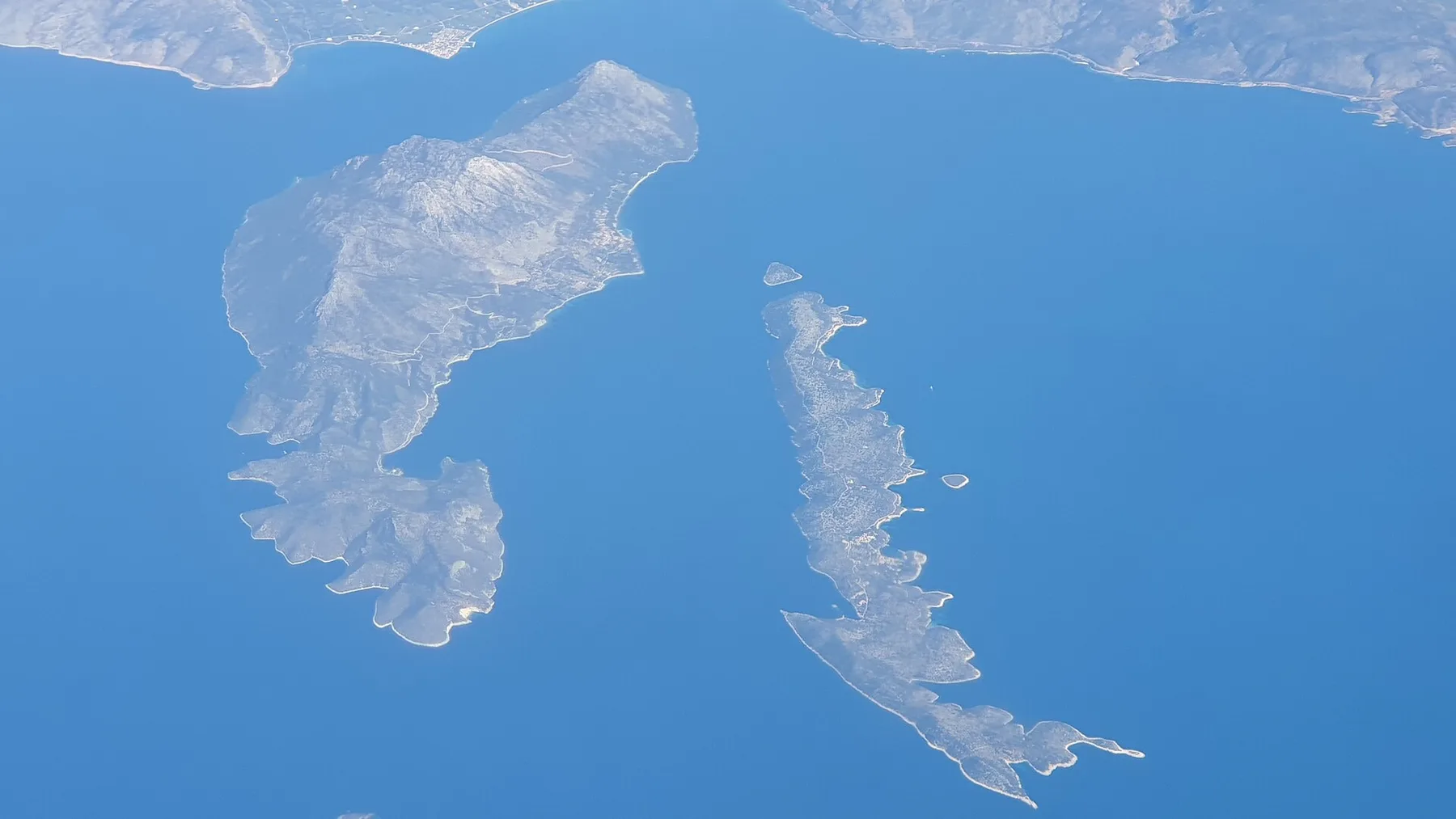 Travel view of Kalamos, Greece