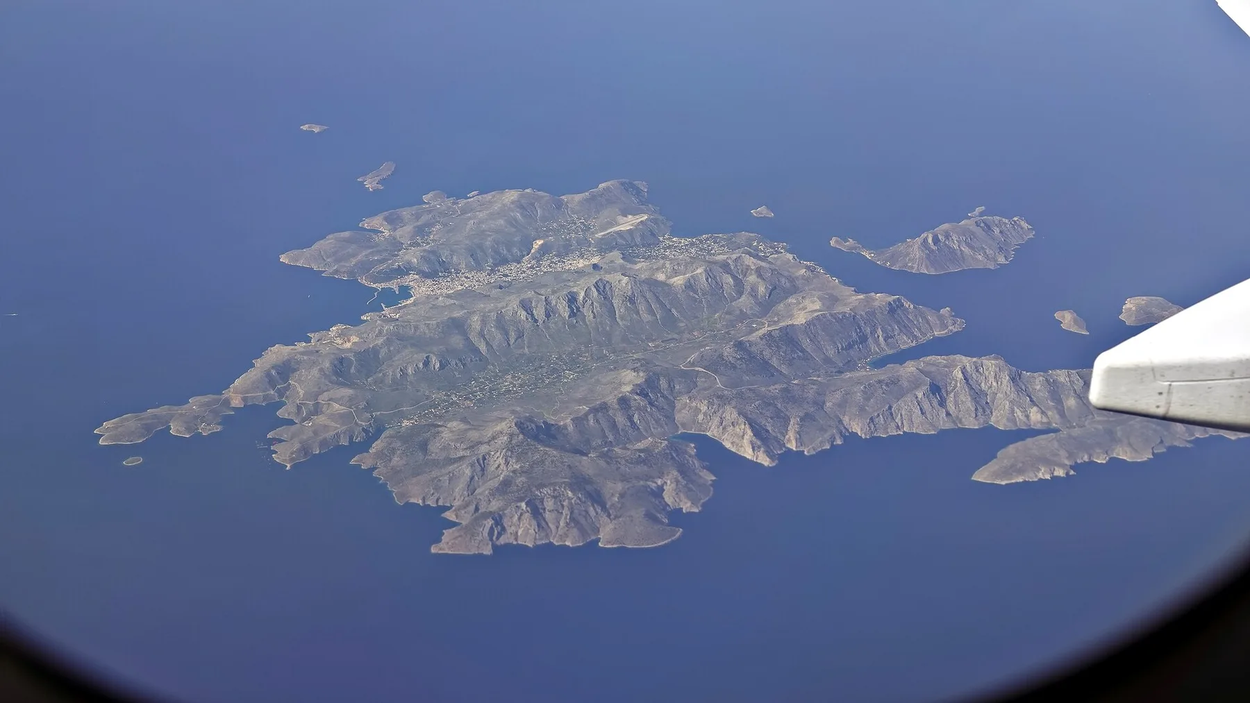 Travel view of Kalymnos, Greece
