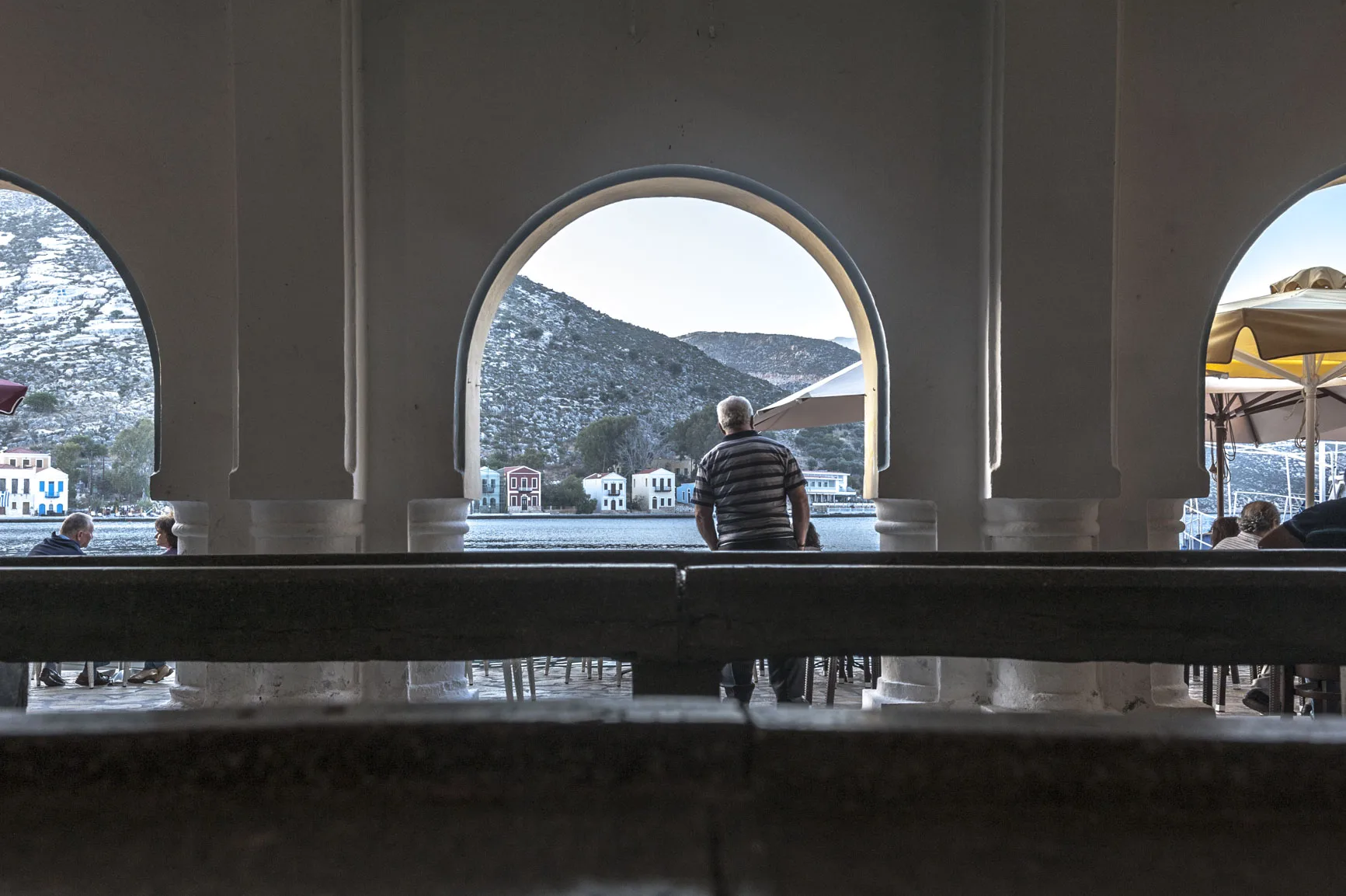 Travel view of Kastellorizo, Greece