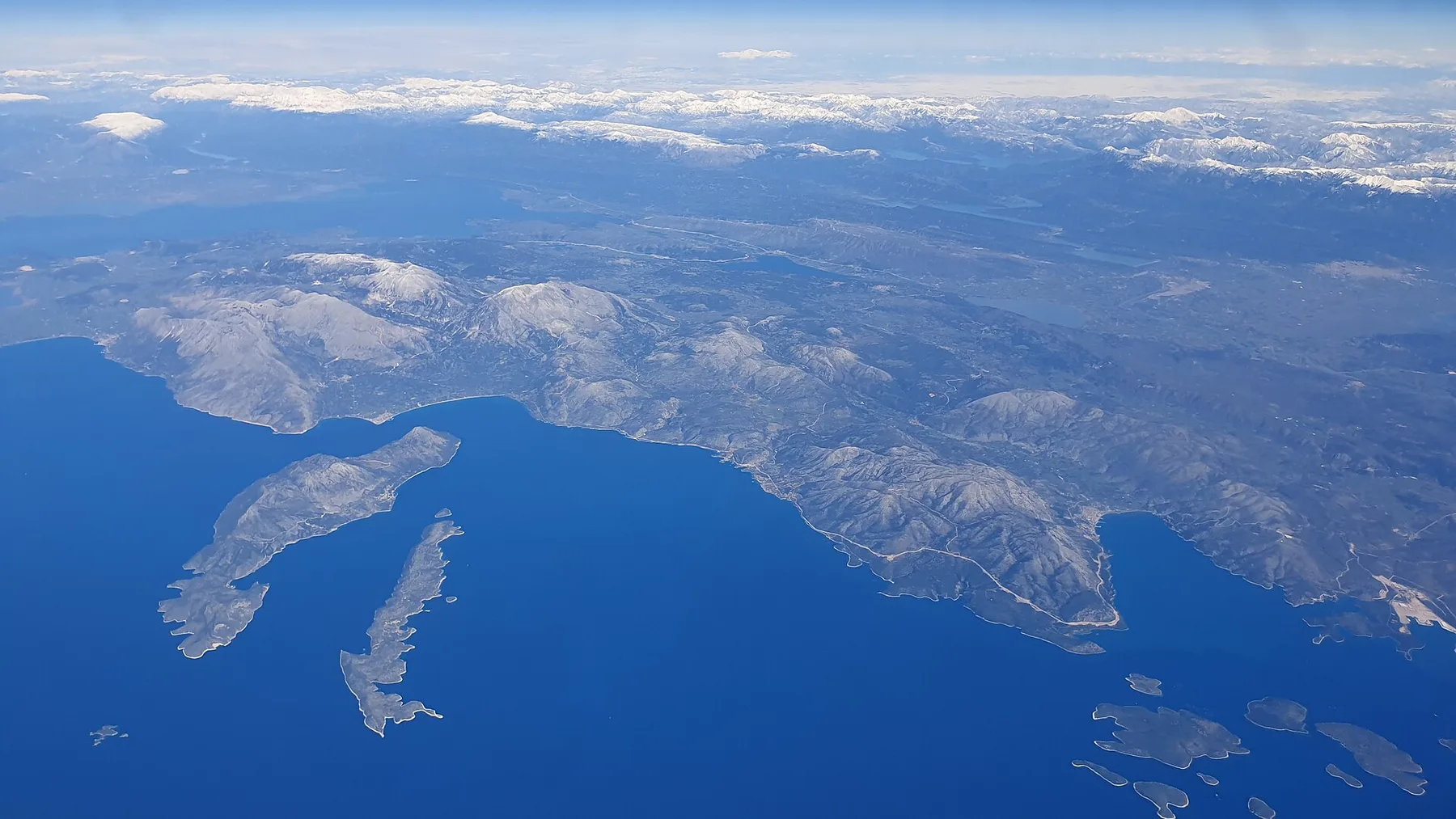 Travel view of Kastos, Greece