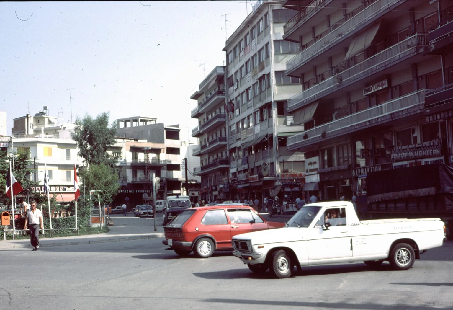 Travel view of Katerini, Greece