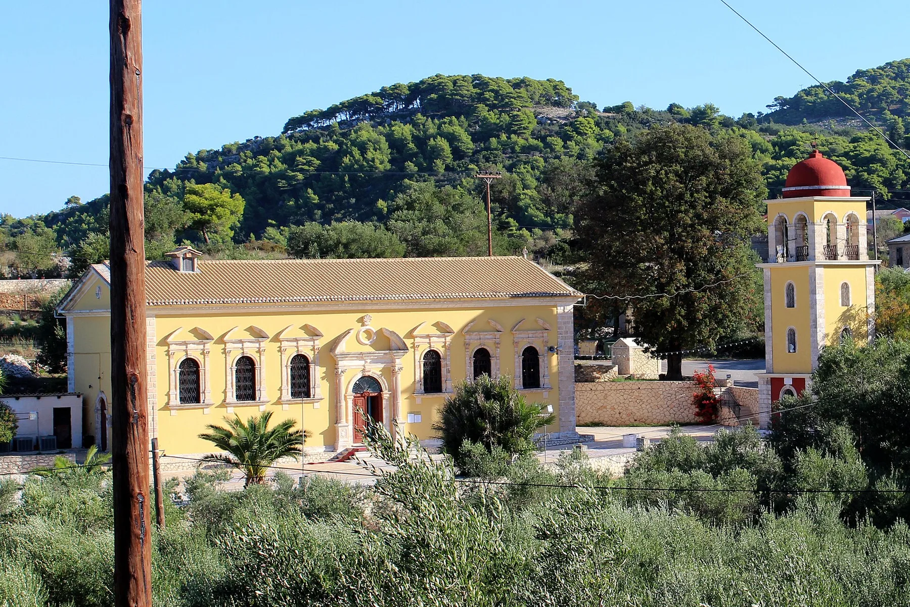 Travel view of Keri, Greece