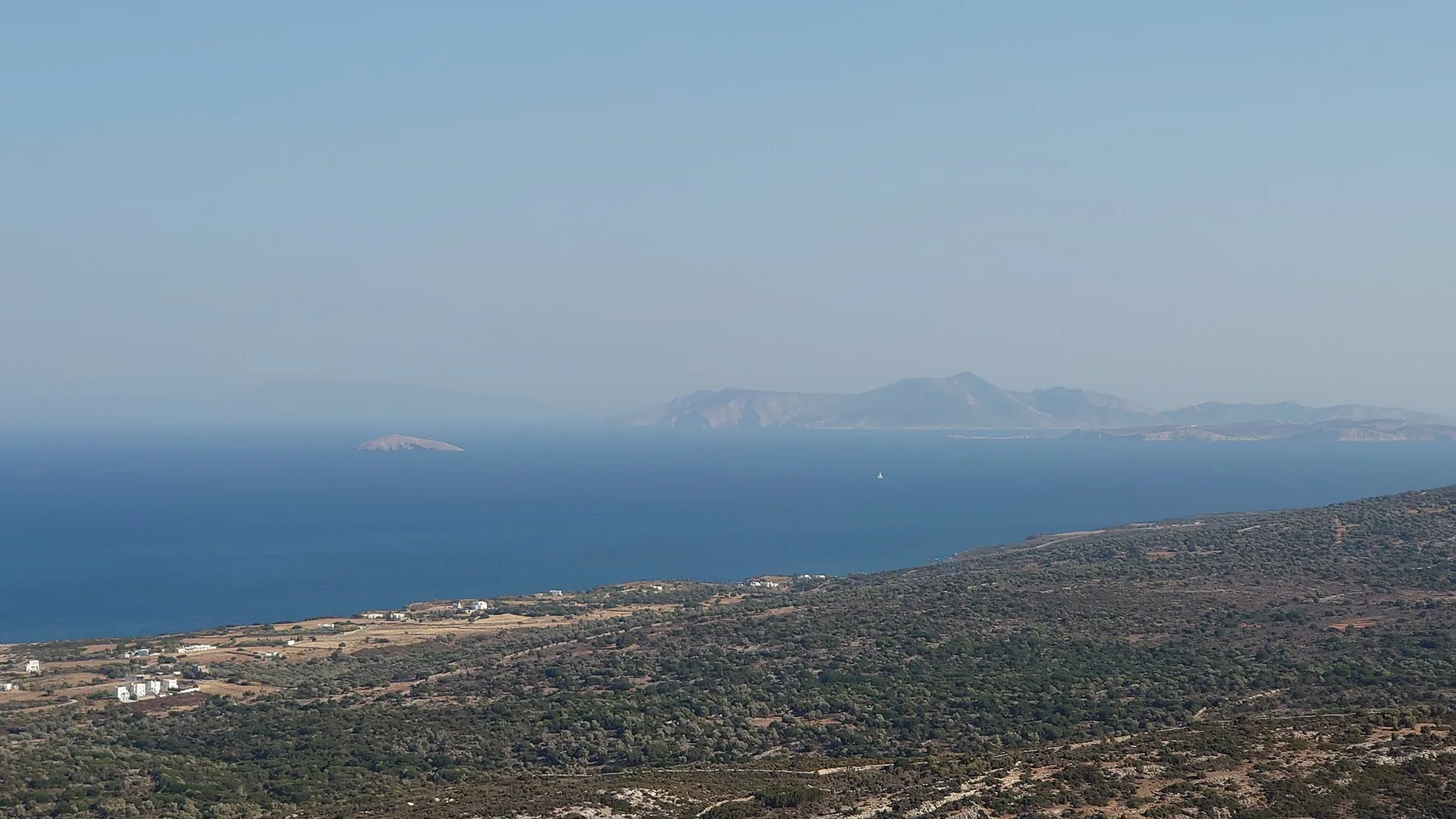 Travel view of Keros, Greece