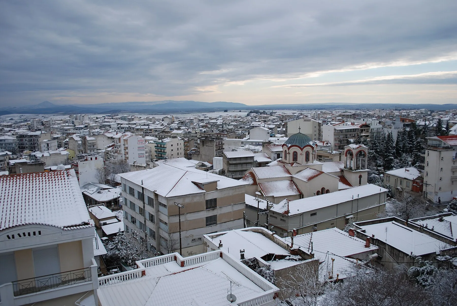 Travel view of Kilkis, Greece