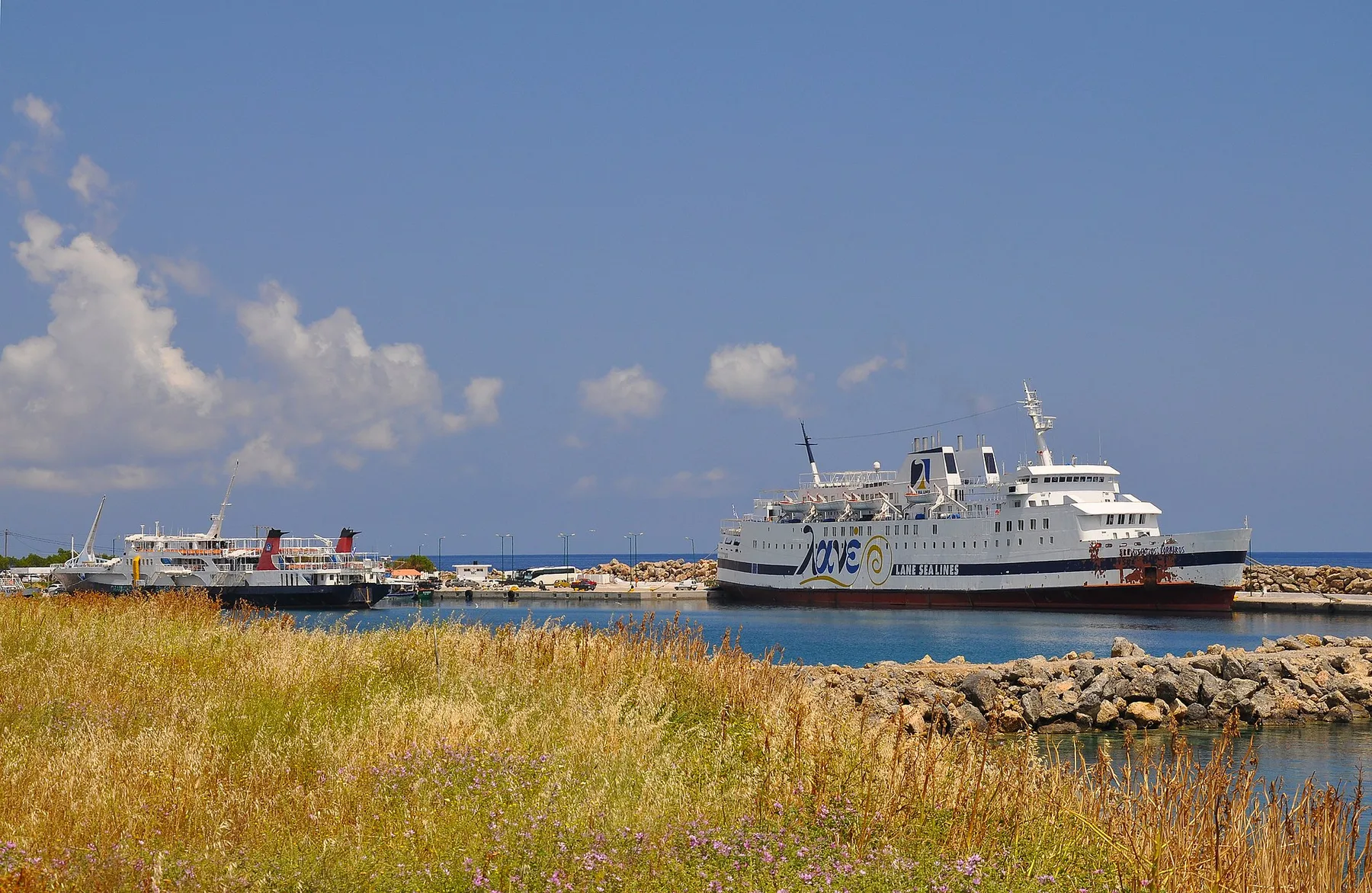Travel view of Kissamos, Greece