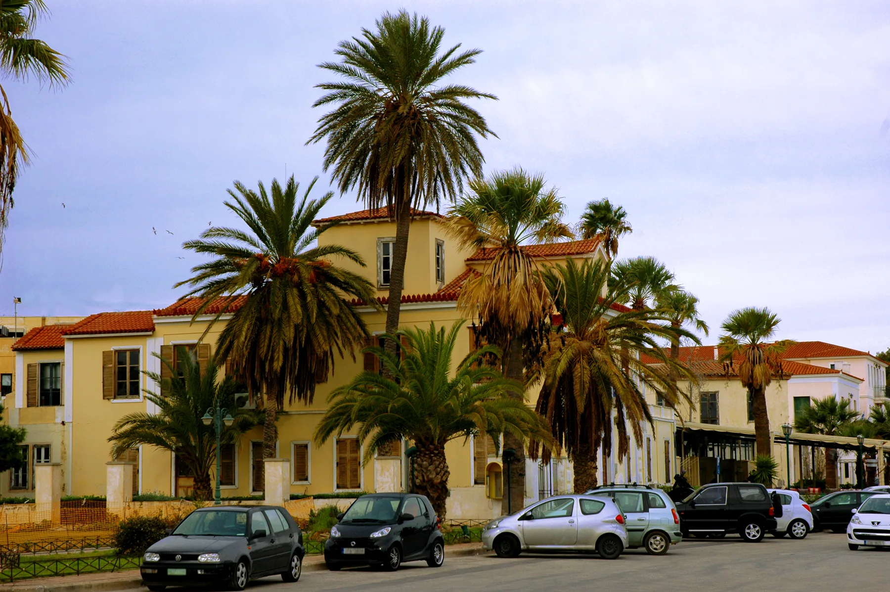 Travel view of Lavrio, Greece