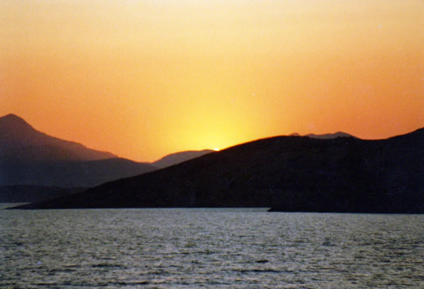 Travel view of Leipsoi, Greece