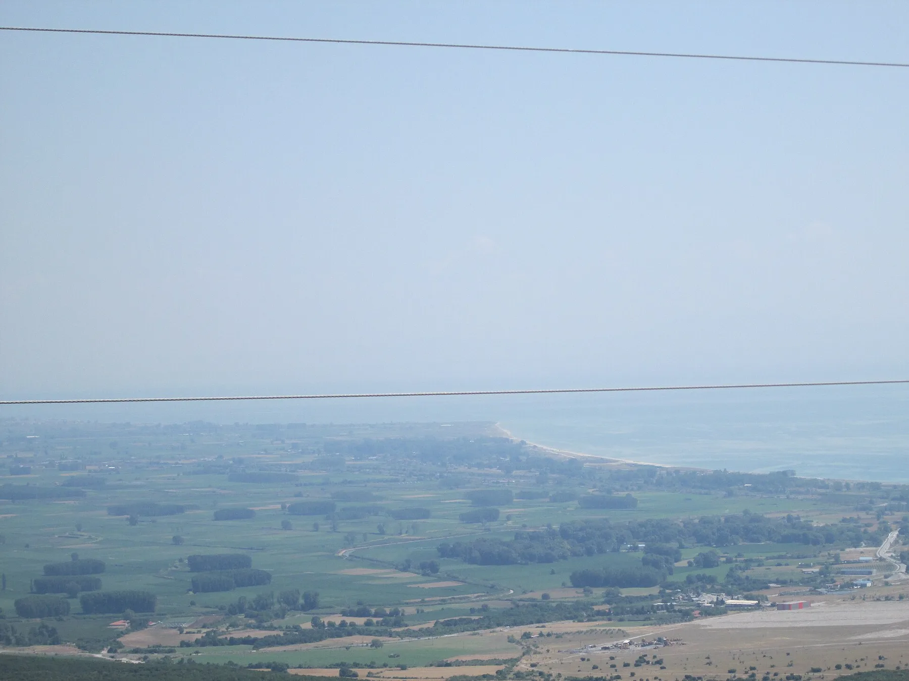 Travel view of Litochoro, Greece