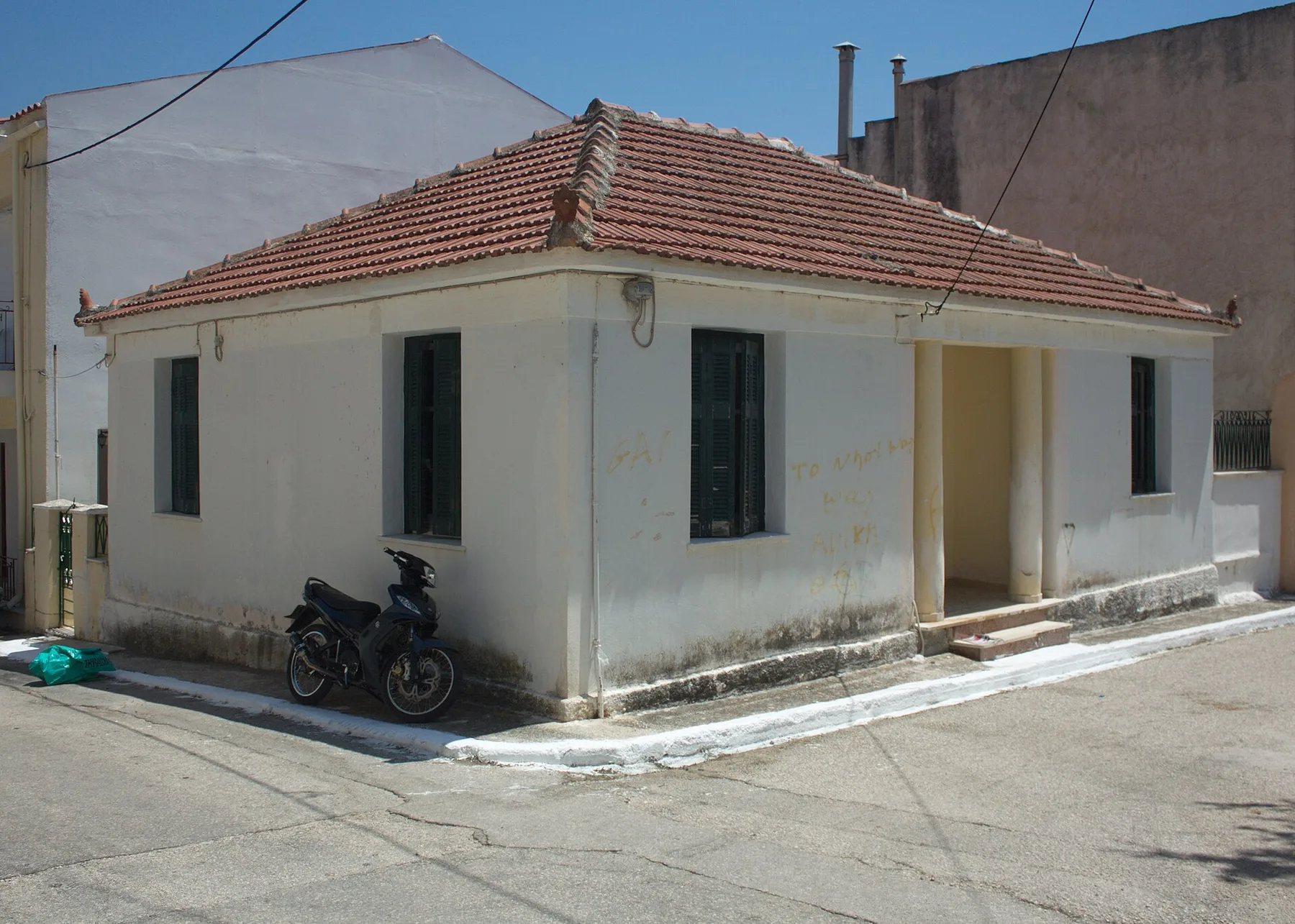 Travel view of Lixouri, Greece