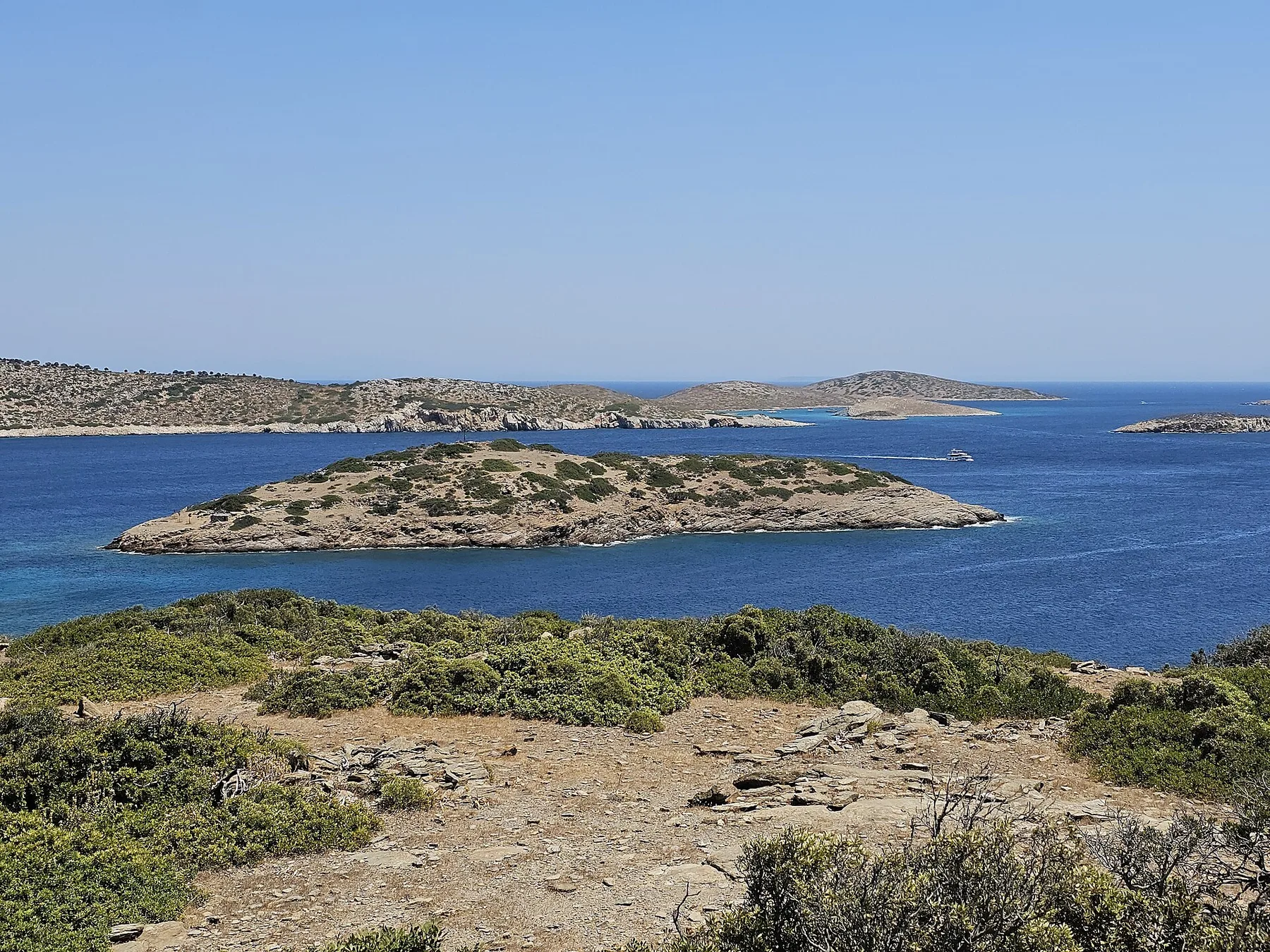 Travel view of Marathi, Greece