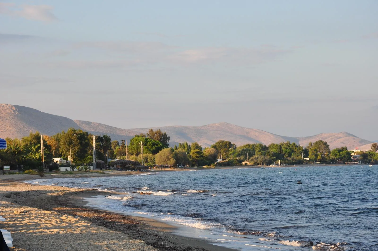 Travel view of Marathon, Greece