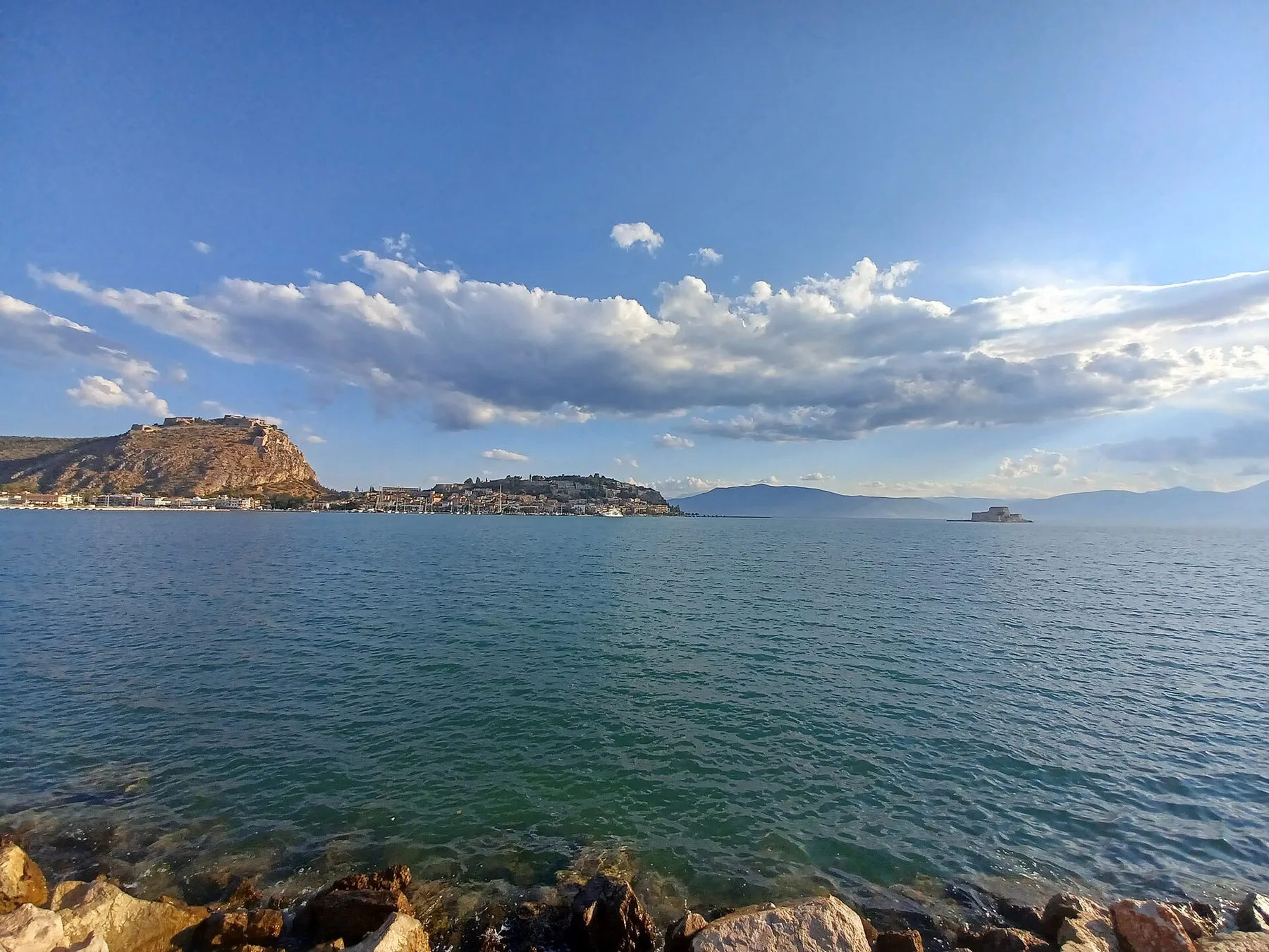 Travel view of Nafplio, Greece