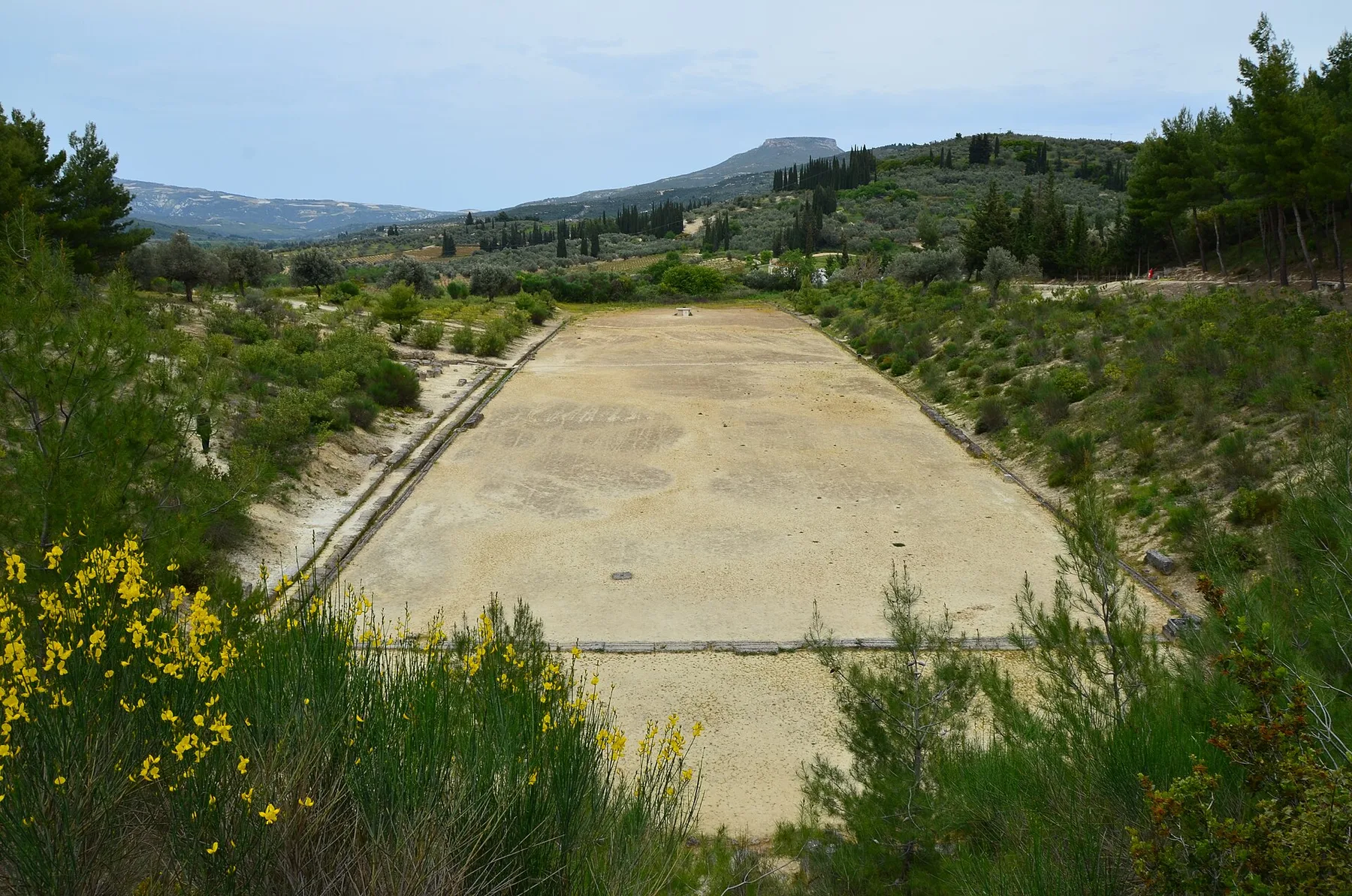 Travel view of Nemea, Greece