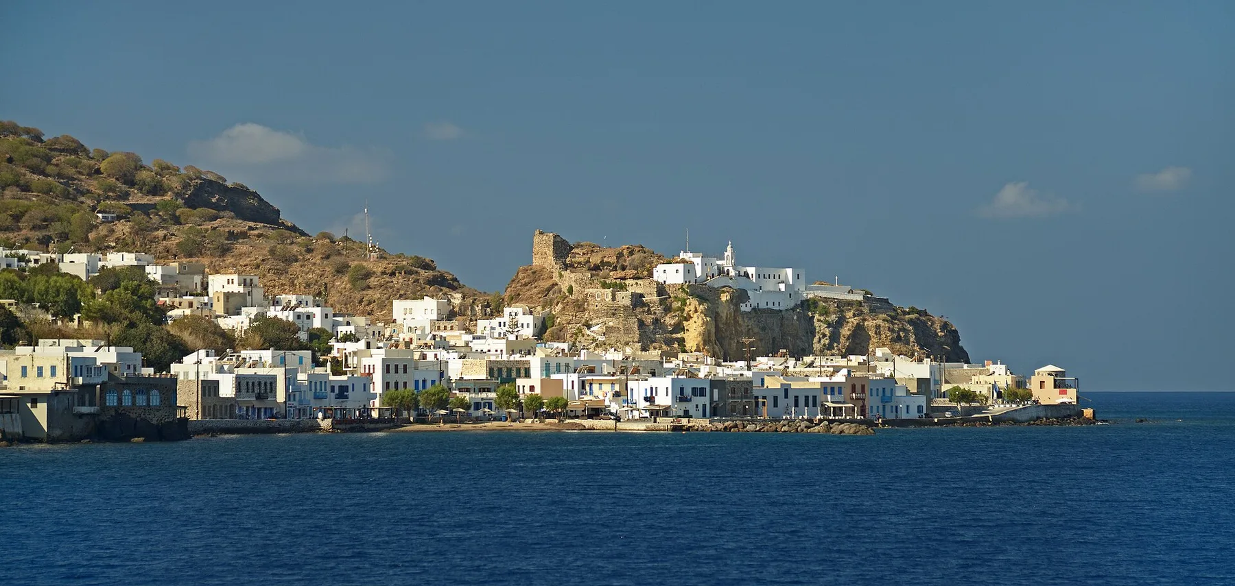 Travel view of Nisyros, Greece