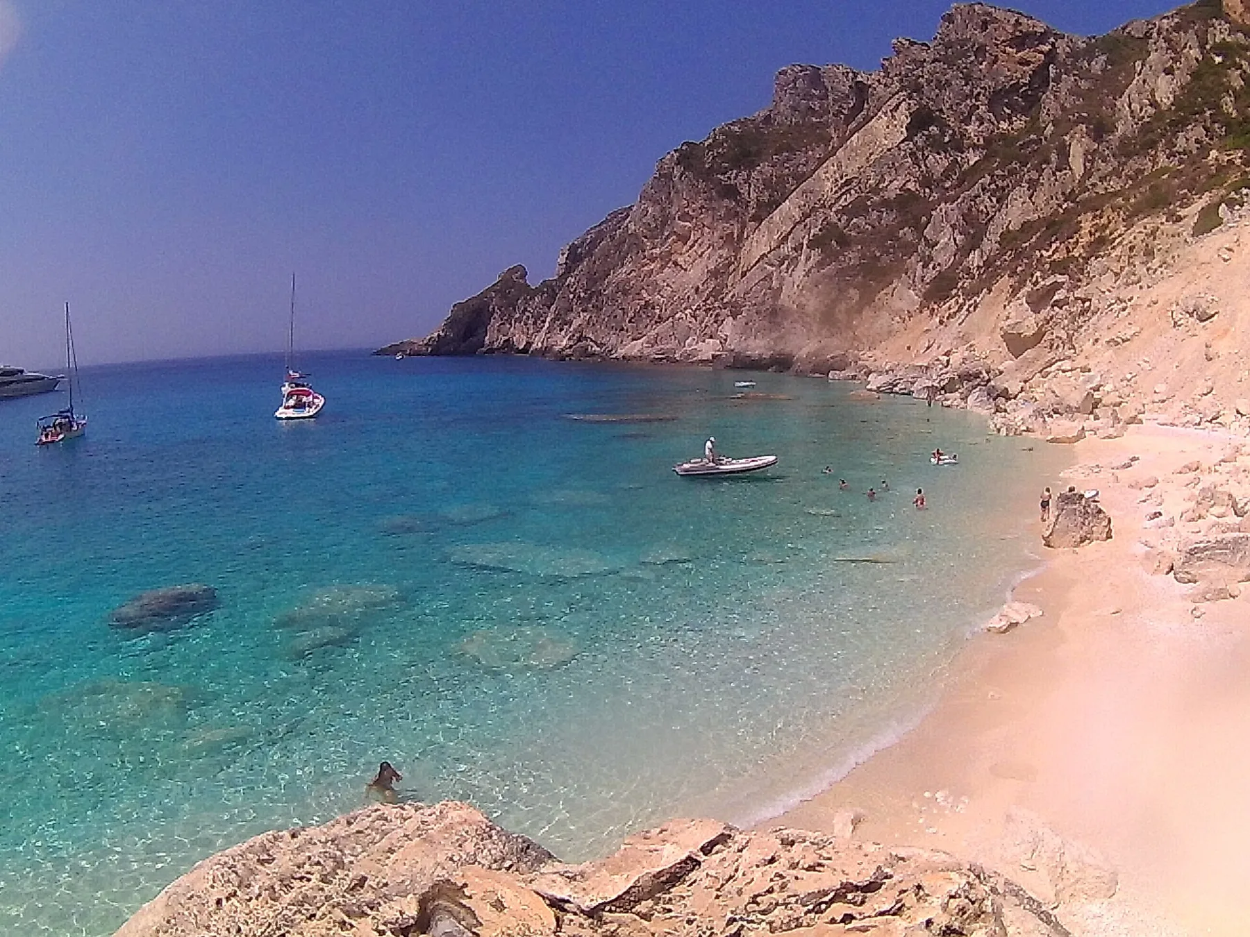 Travel view of Othonoi, Greece