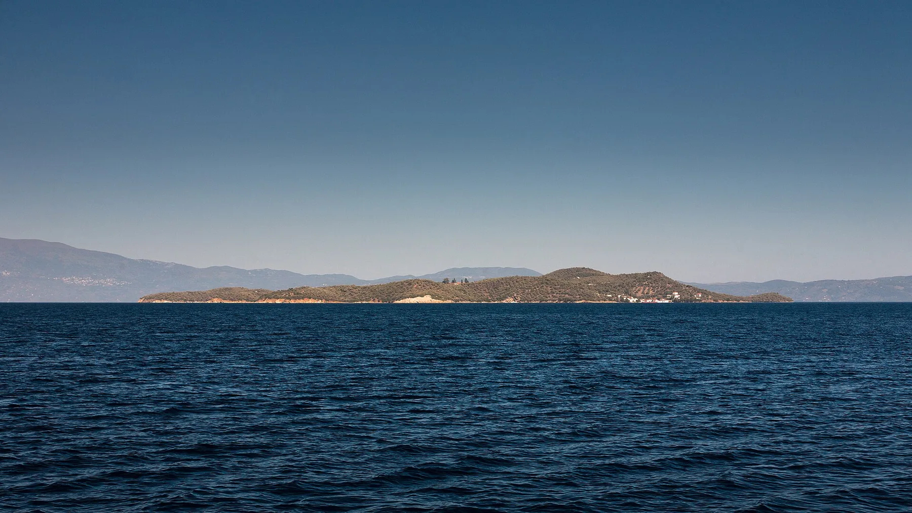 Travel view of Paleo Trikeri, Greece