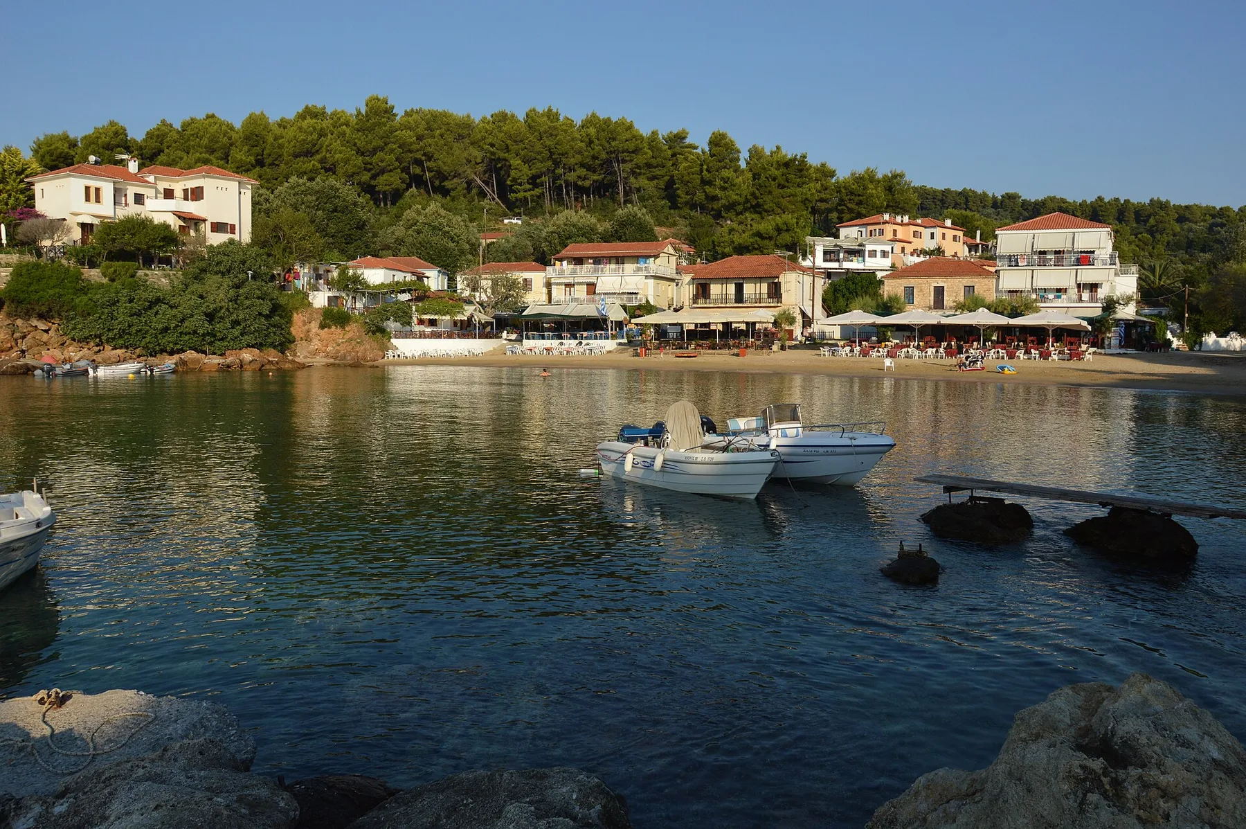Travel view of Pelion, Greece