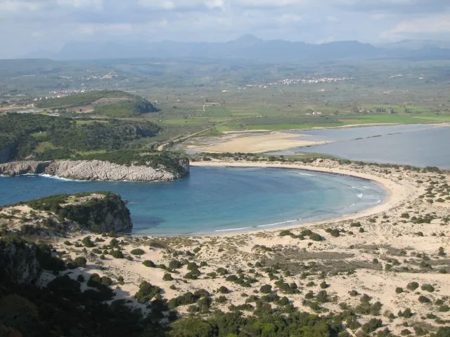 Travel view of Pylos, Greece