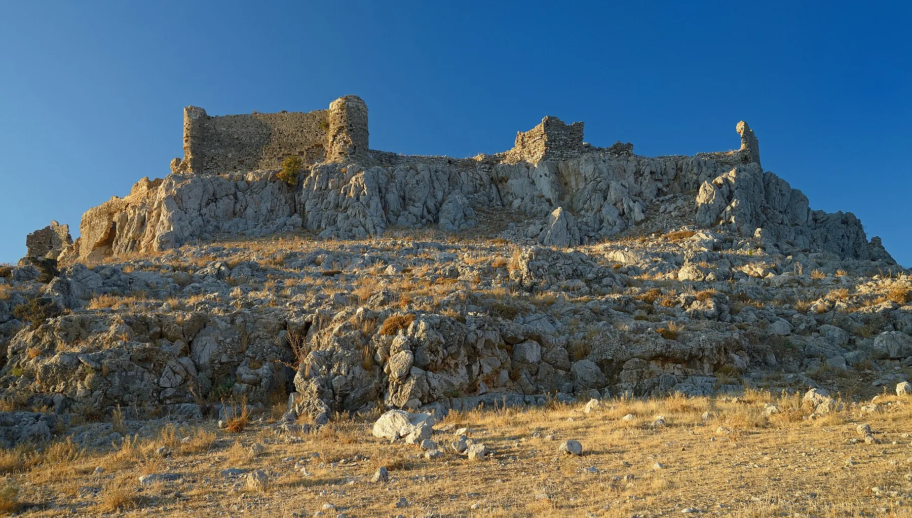 Travel view of Rhodes, Greece