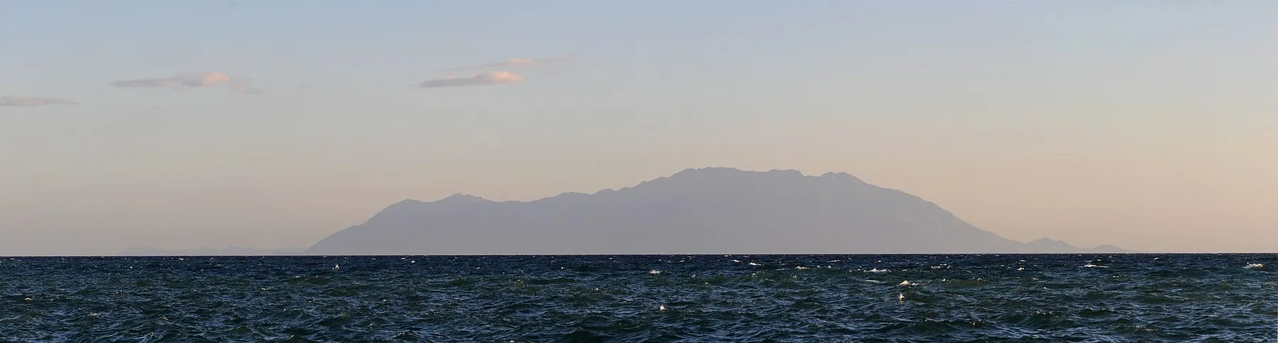 Travel view of Samothrace, Greece