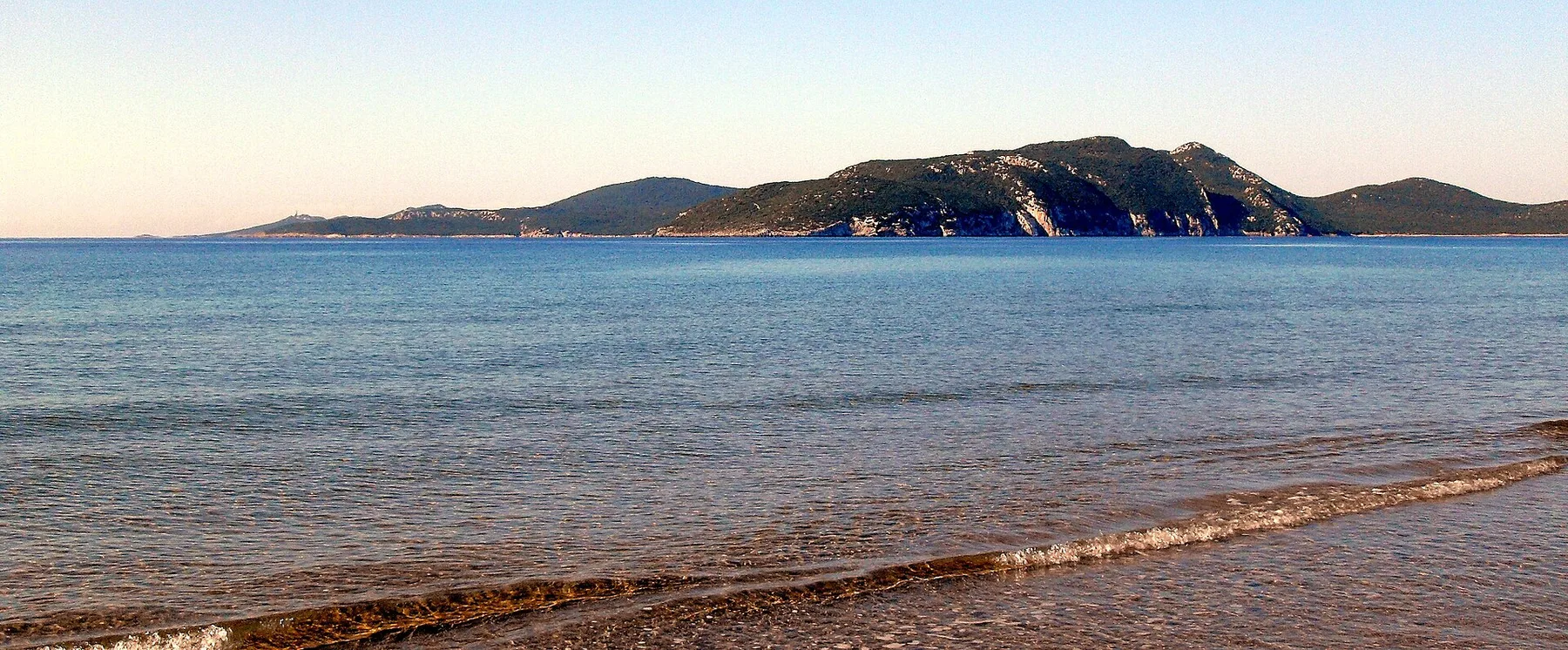 Travel view of Sapientza, Greece