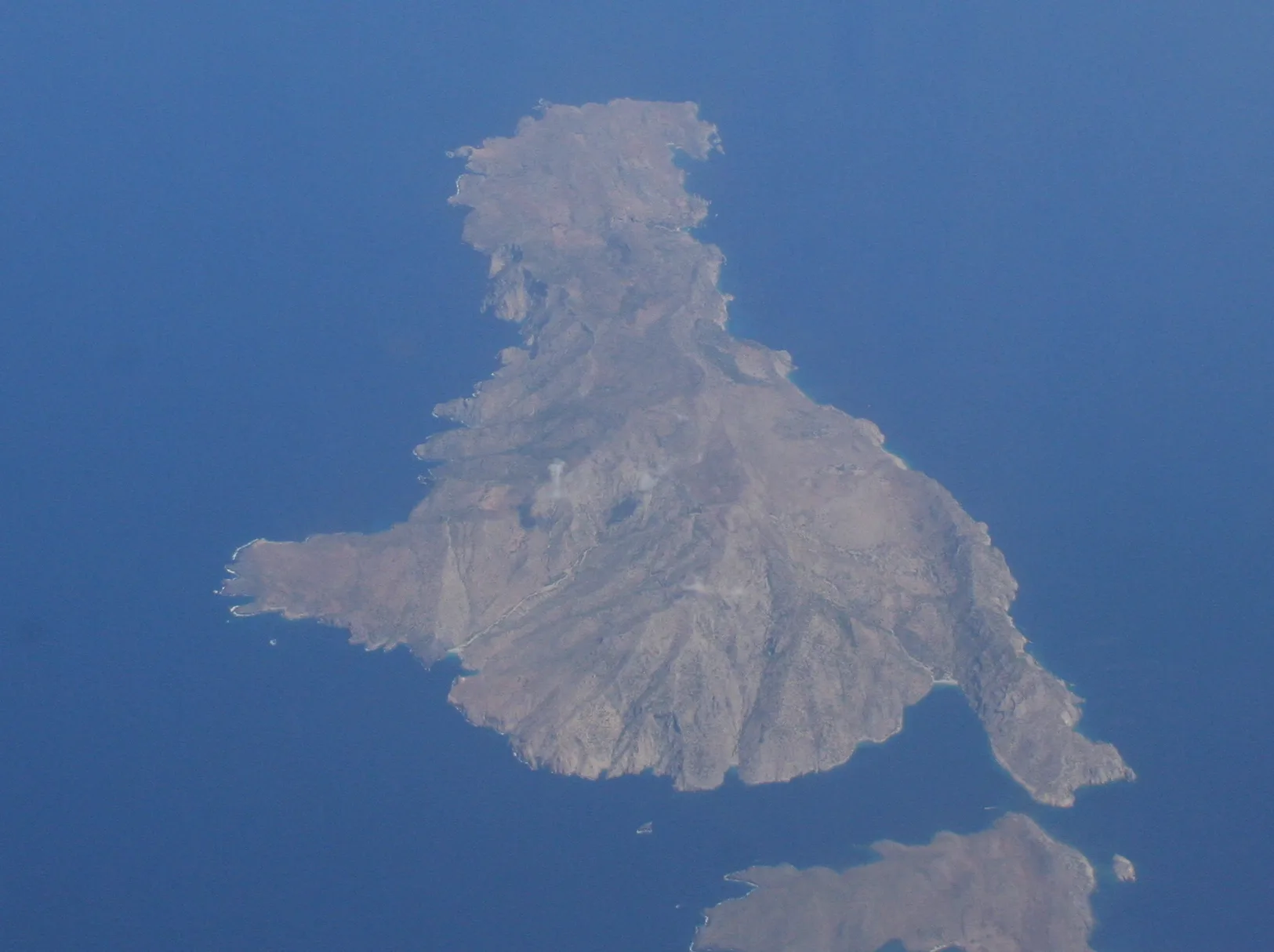 Travel view of Saria, Greece