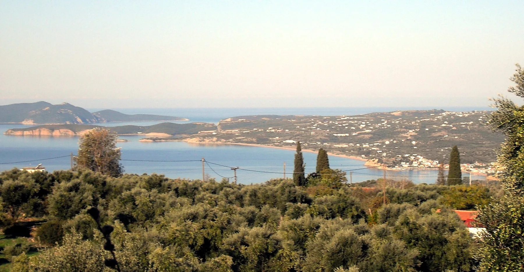 Travel view of Schiza, Greece