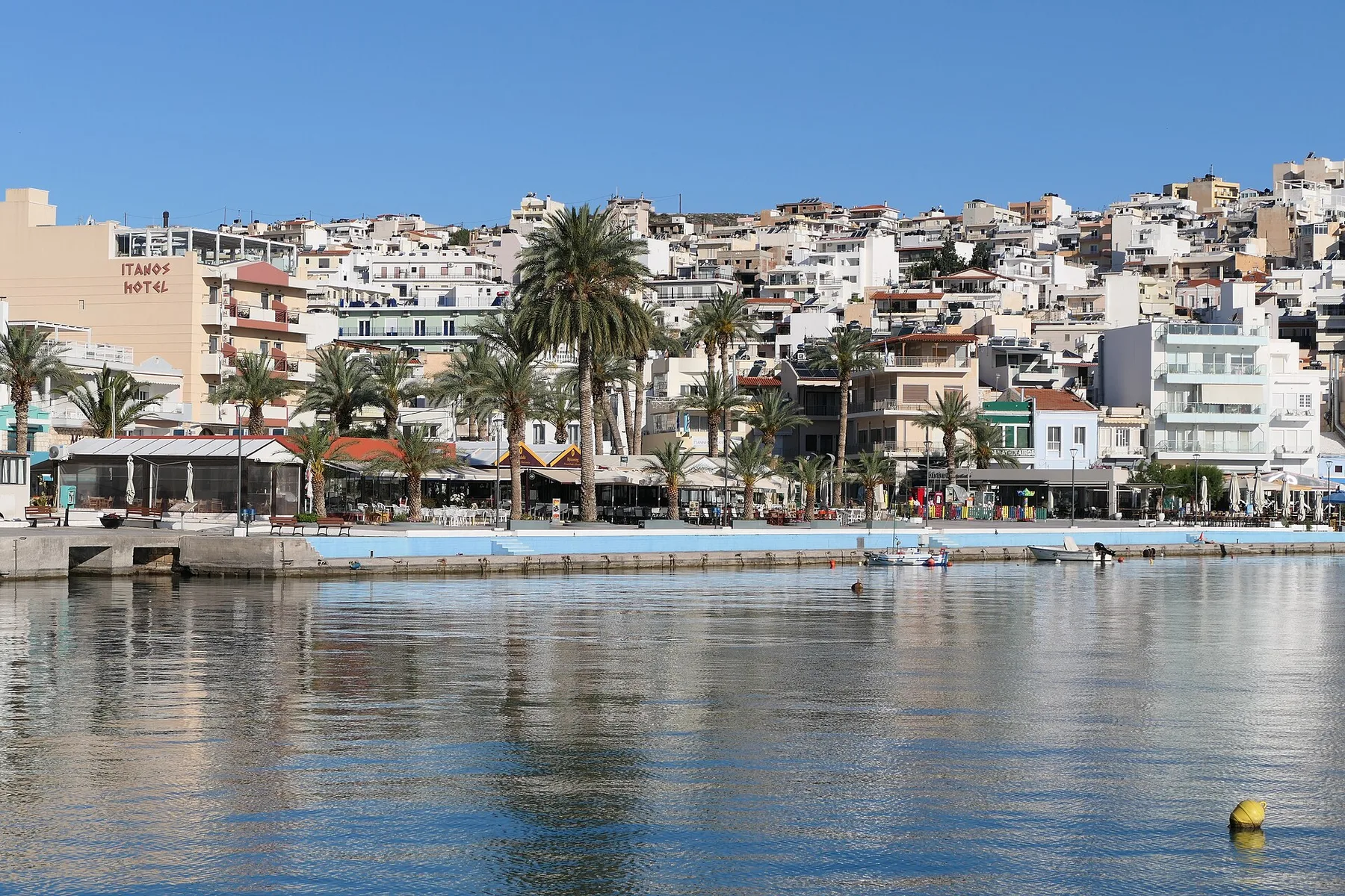 Travel view of Sitia, Greece