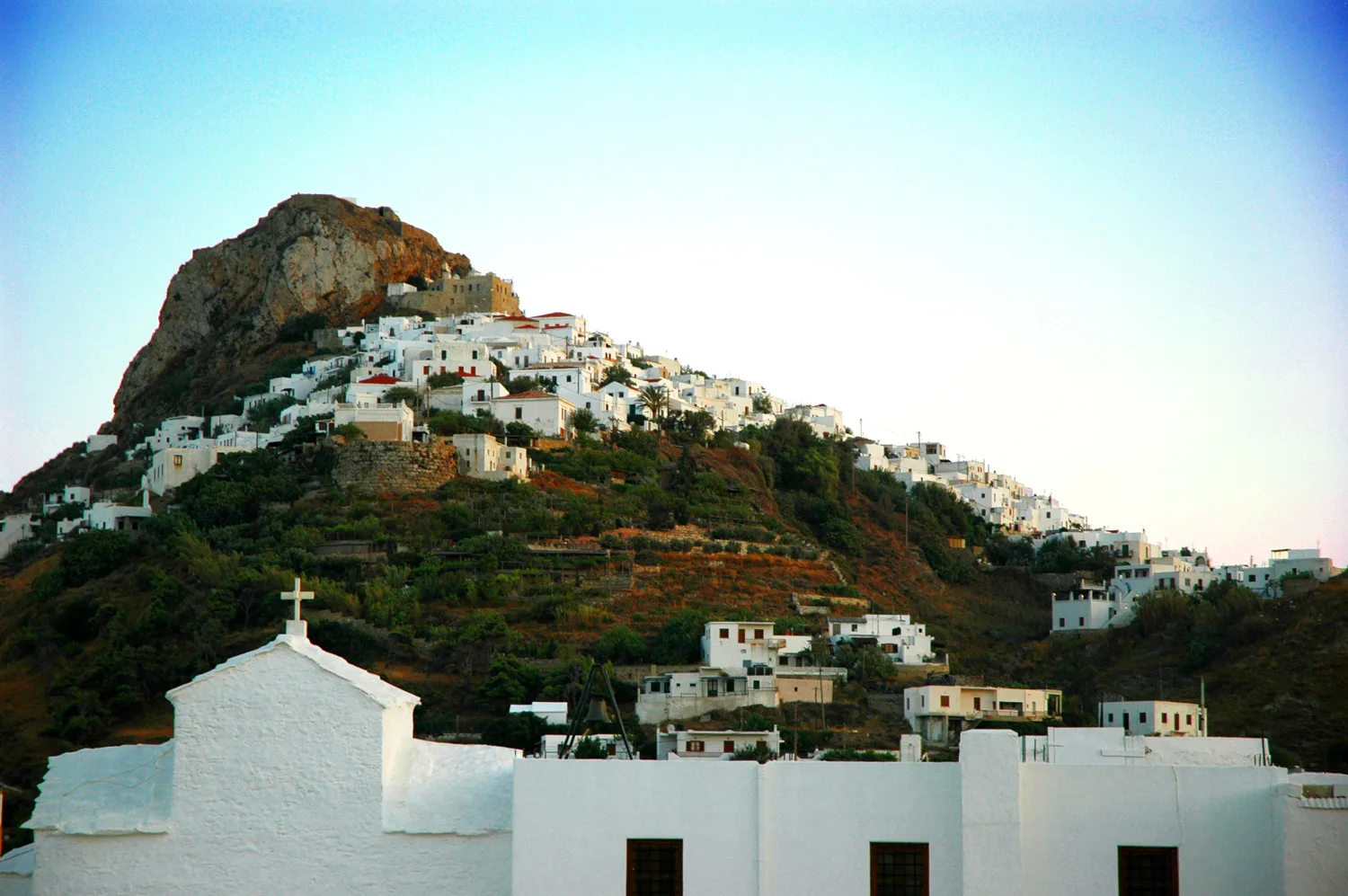 Travel view of Skyros, Greece