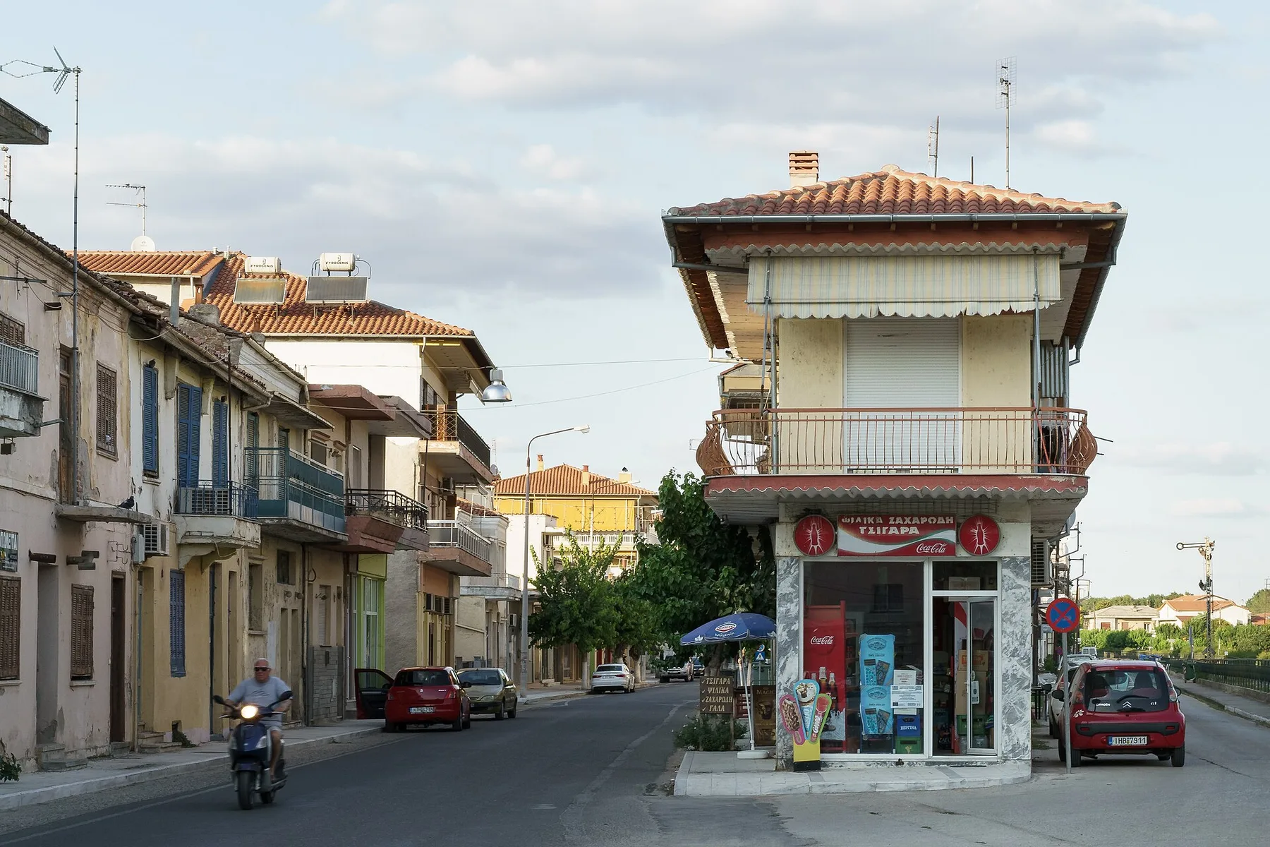 Travel view of Soufli, Greece