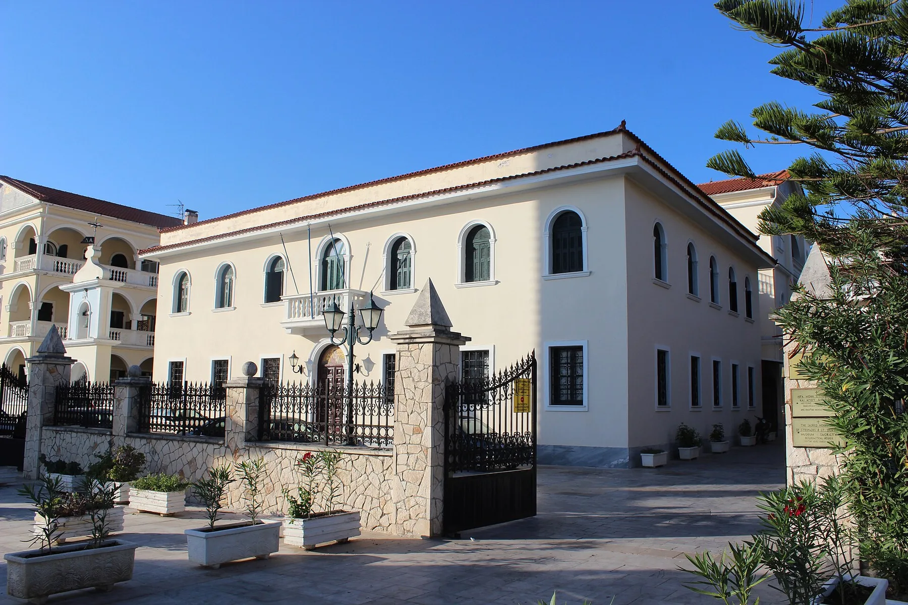 Travel view of Stamfani, Strofades, Greece