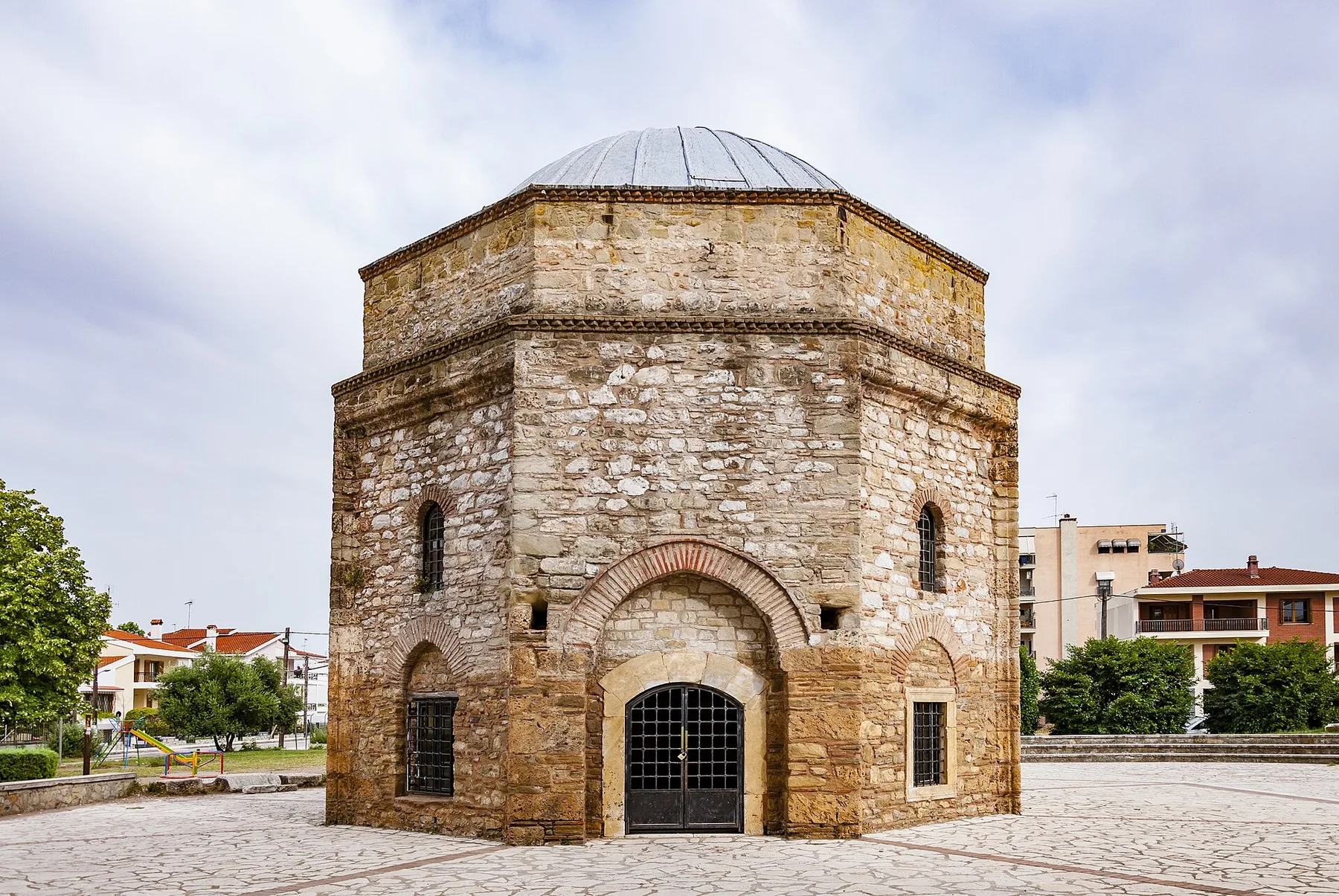 Travel view of Trikala, Greece
