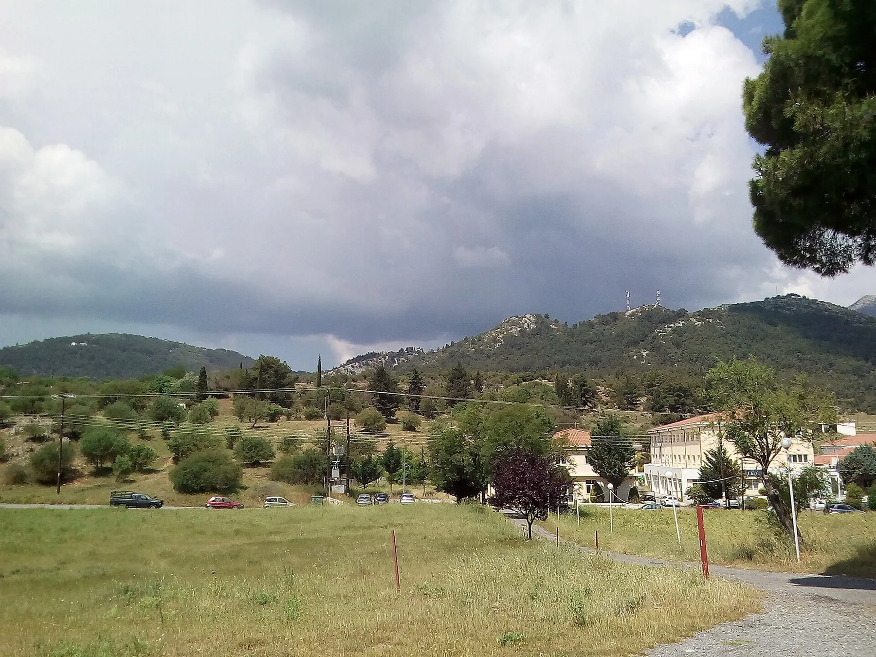 Travel view of Tripoli, Greece