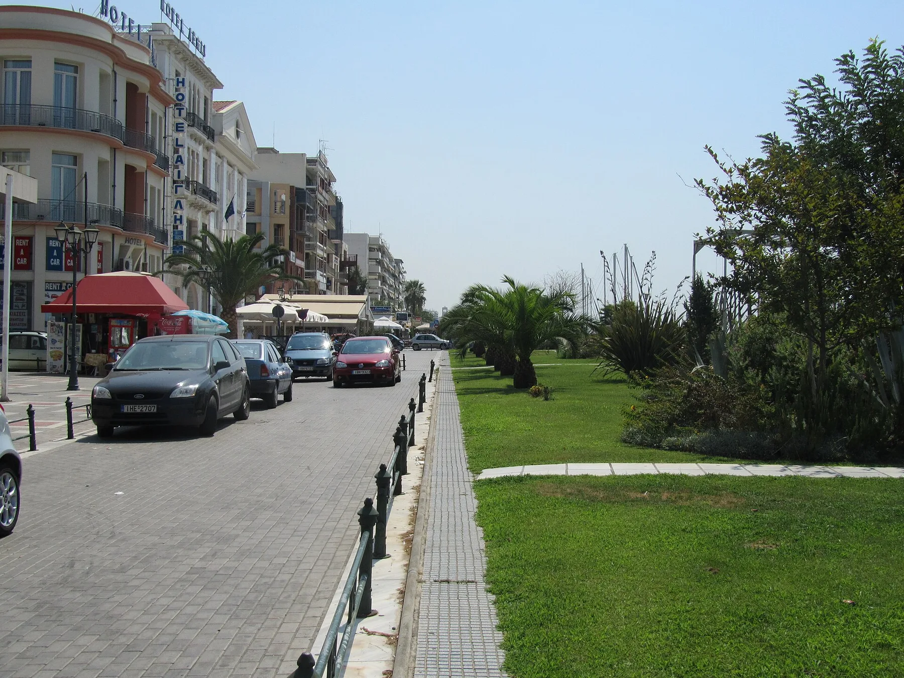 Travel view of Volos, Greece