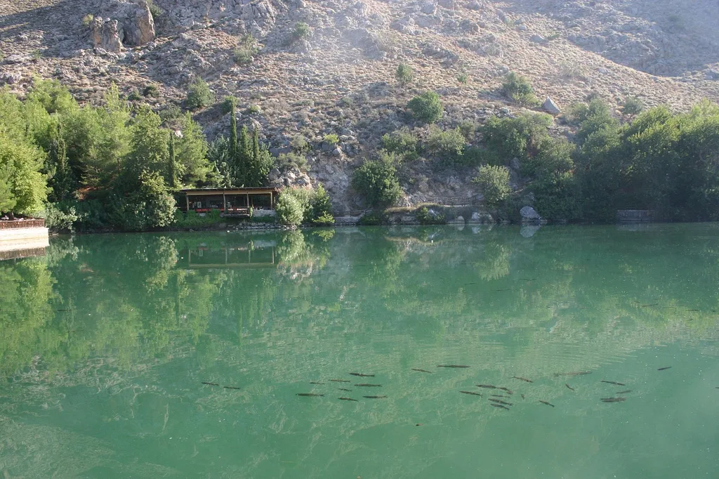 Travel view of Zaros, Greece